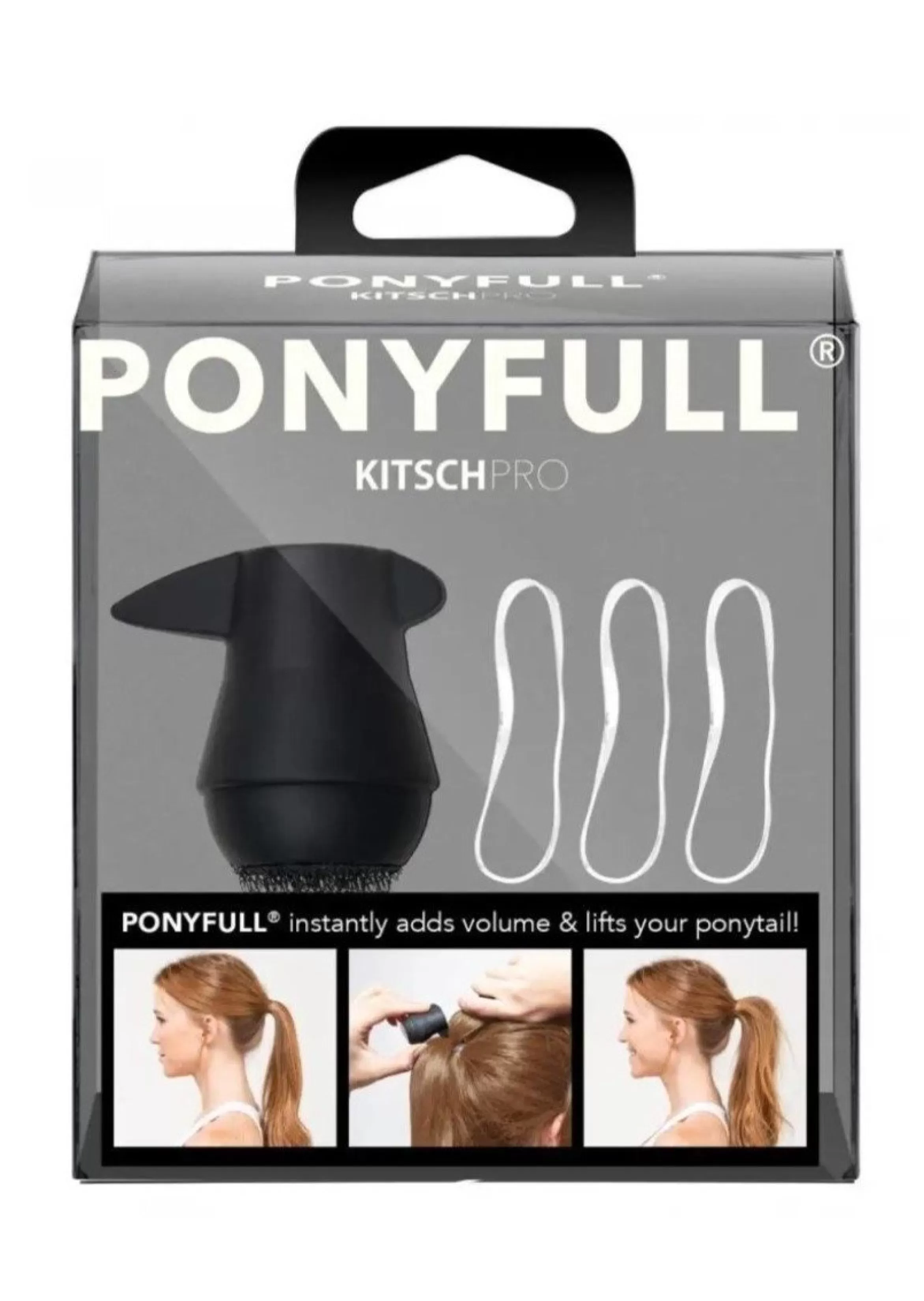 Kitsch Black Ponyfull Fashion