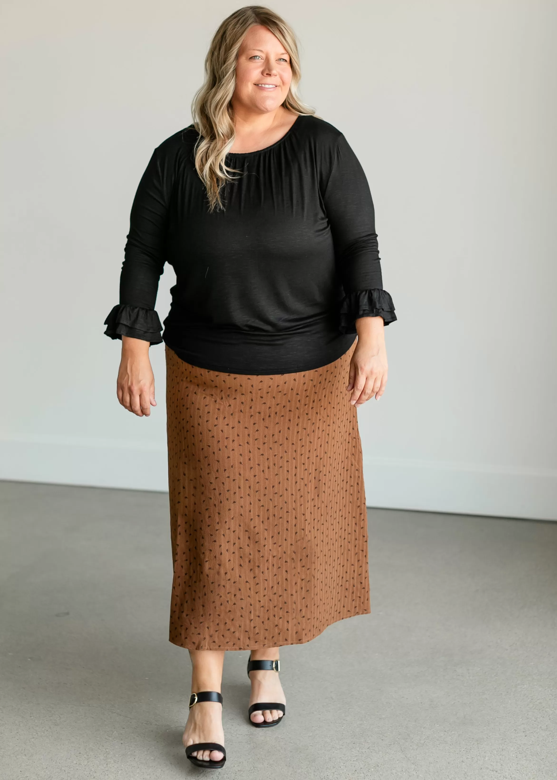 * Braylyn Floral Midi Skirt Outlet