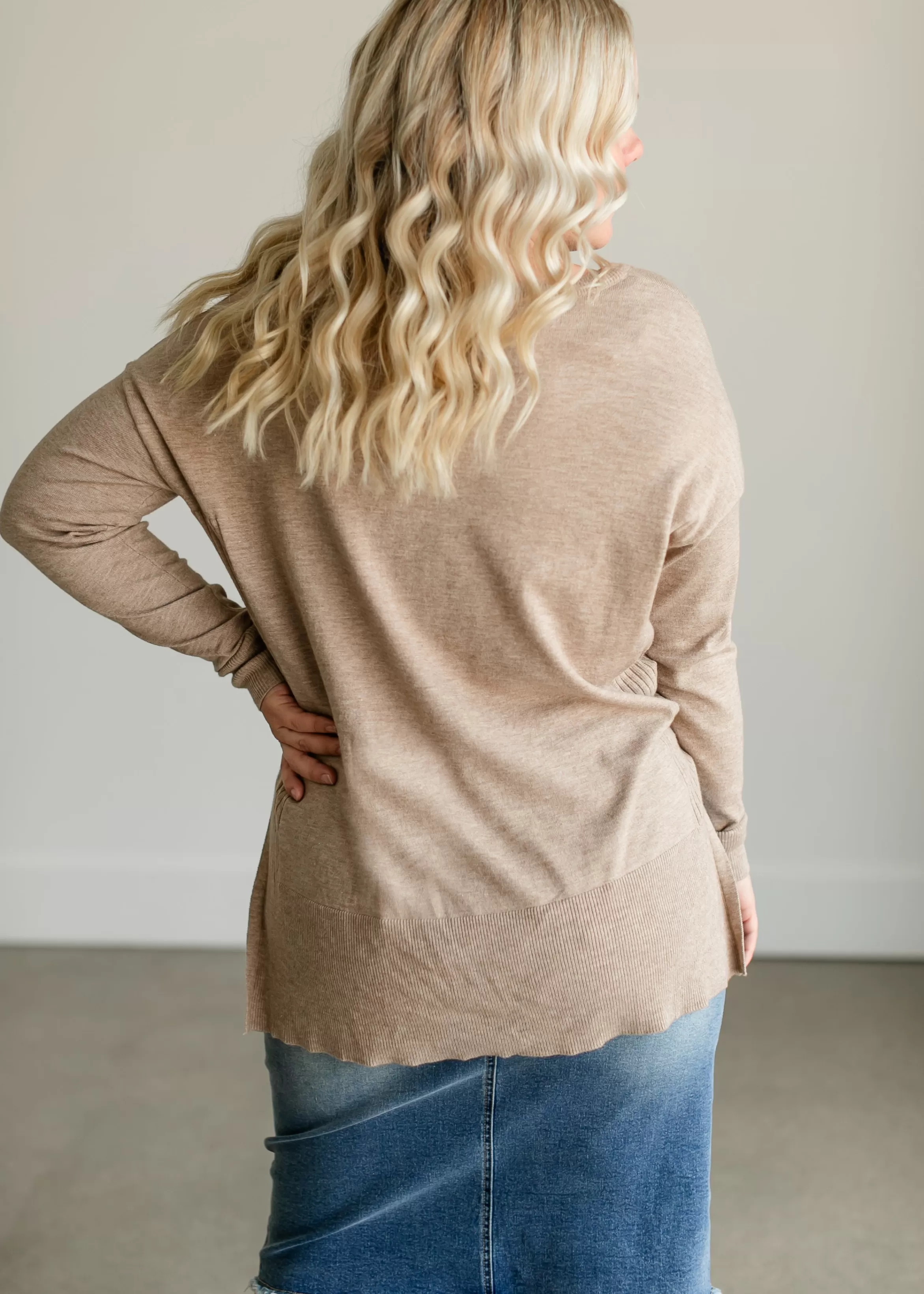Staccato Crewneck Pullover Knit Top Best