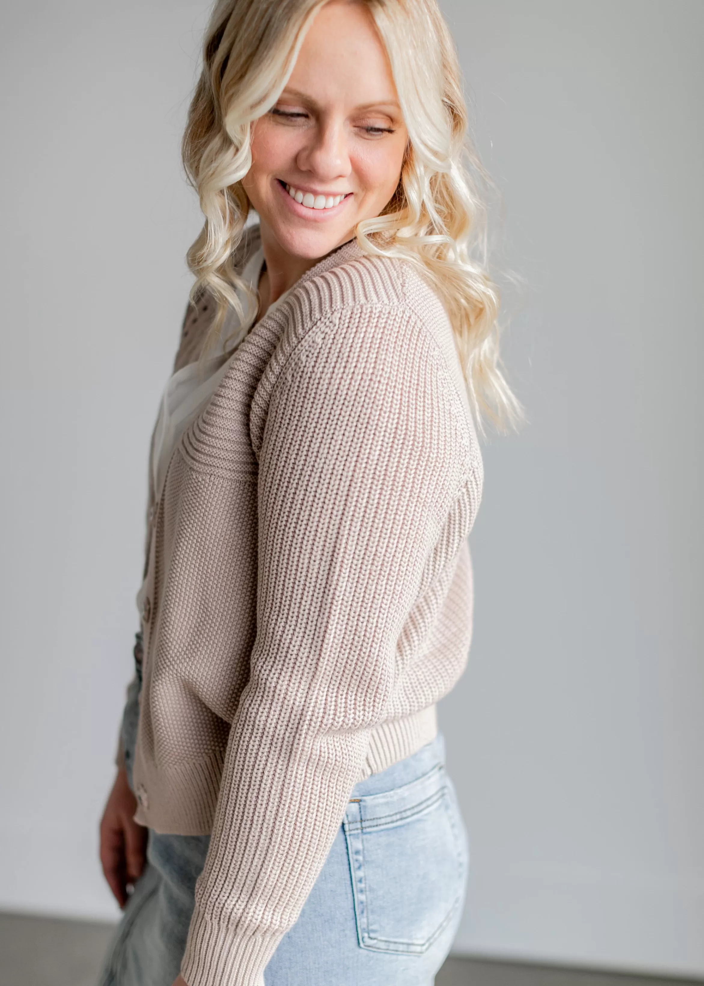 Heartloom Derby Multi Knit Snap Cardigan Flash Sale