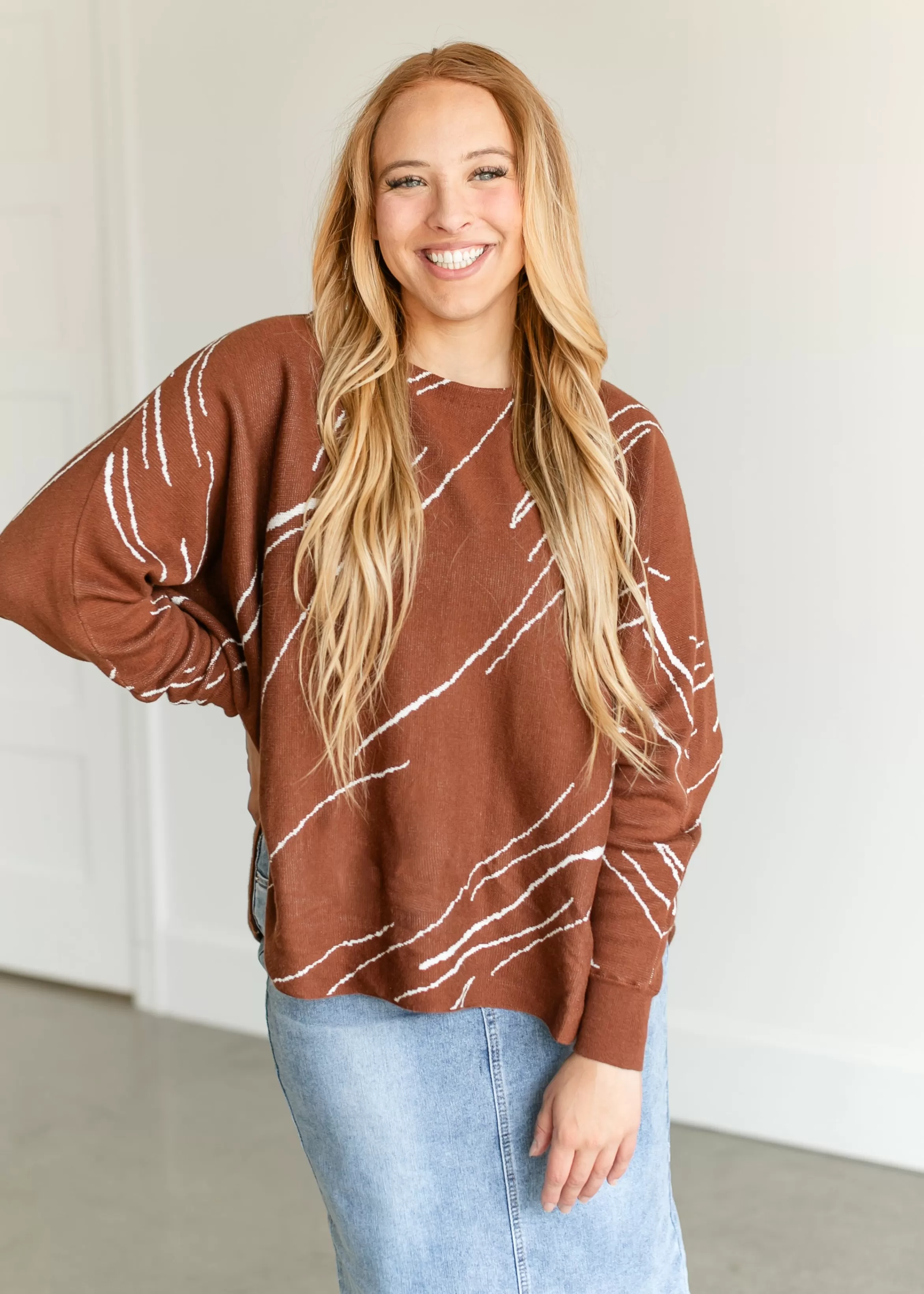 Staccato Dolman Sleeve Tunic Sweater Shop