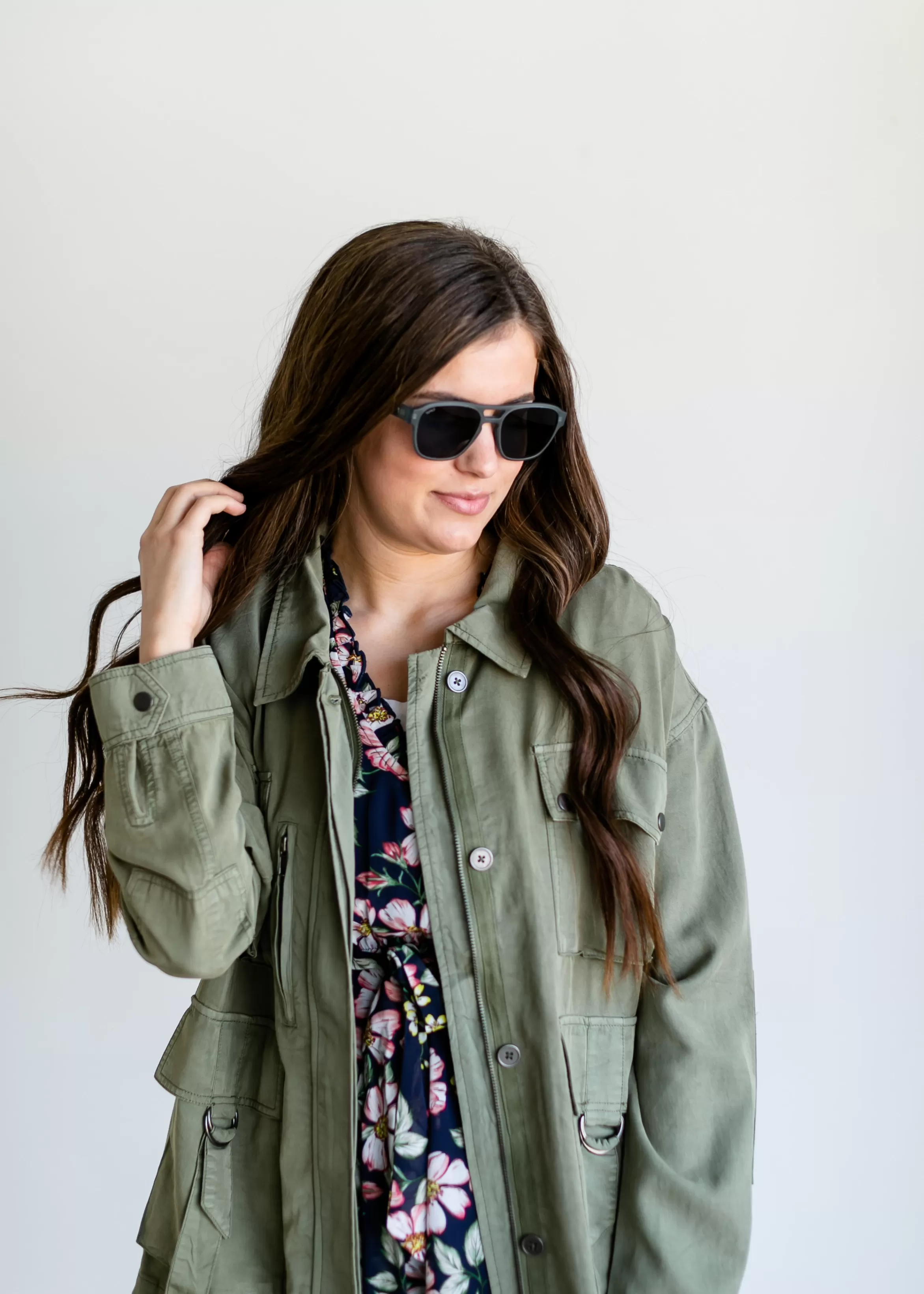 Wear Me Pro Frosted Slate Double Bridge Sunglasses Shop