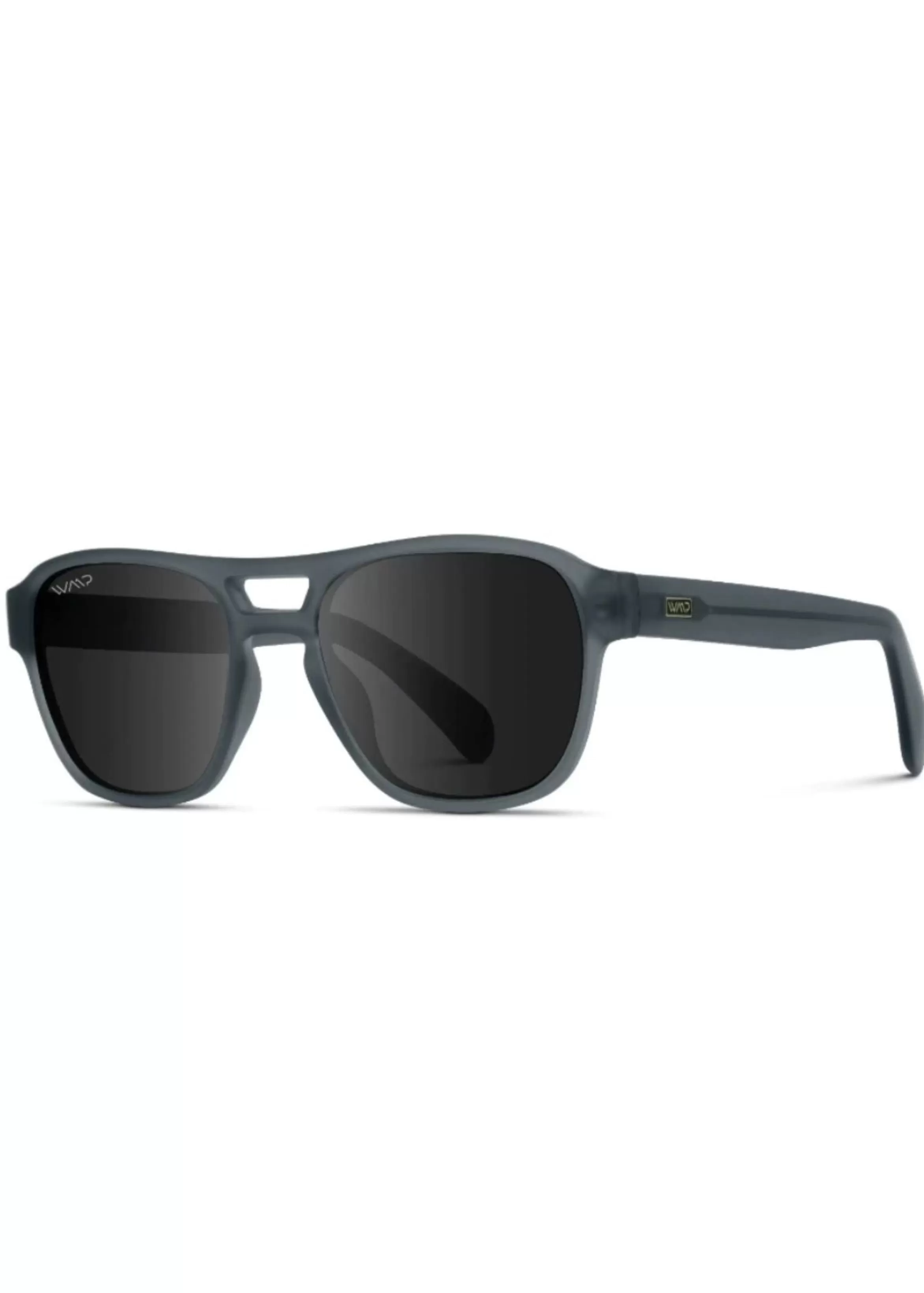 Wear Me Pro Frosted Slate Double Bridge Sunglasses Shop