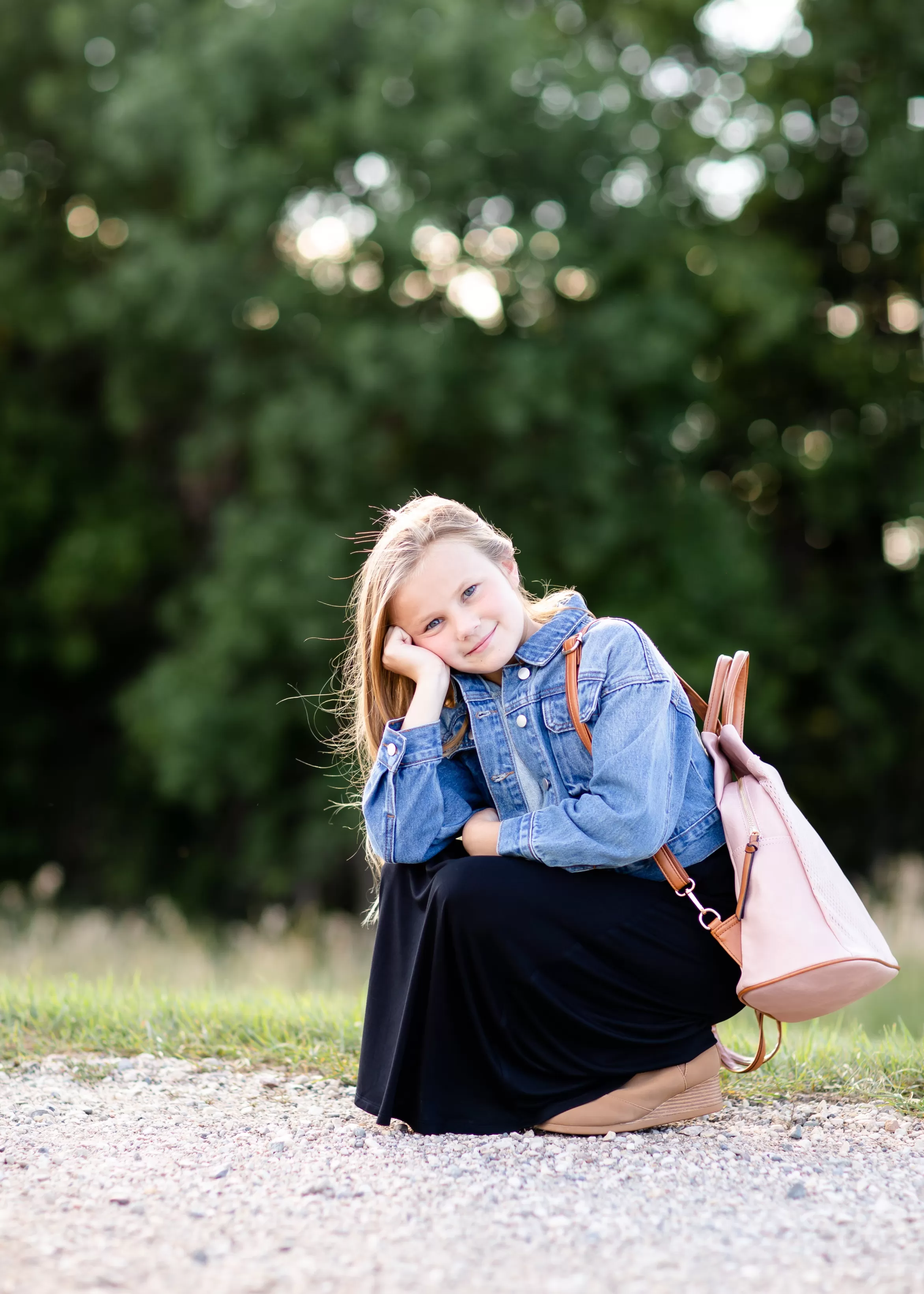 * Girls Clarissa Maxi Skirt Cheap