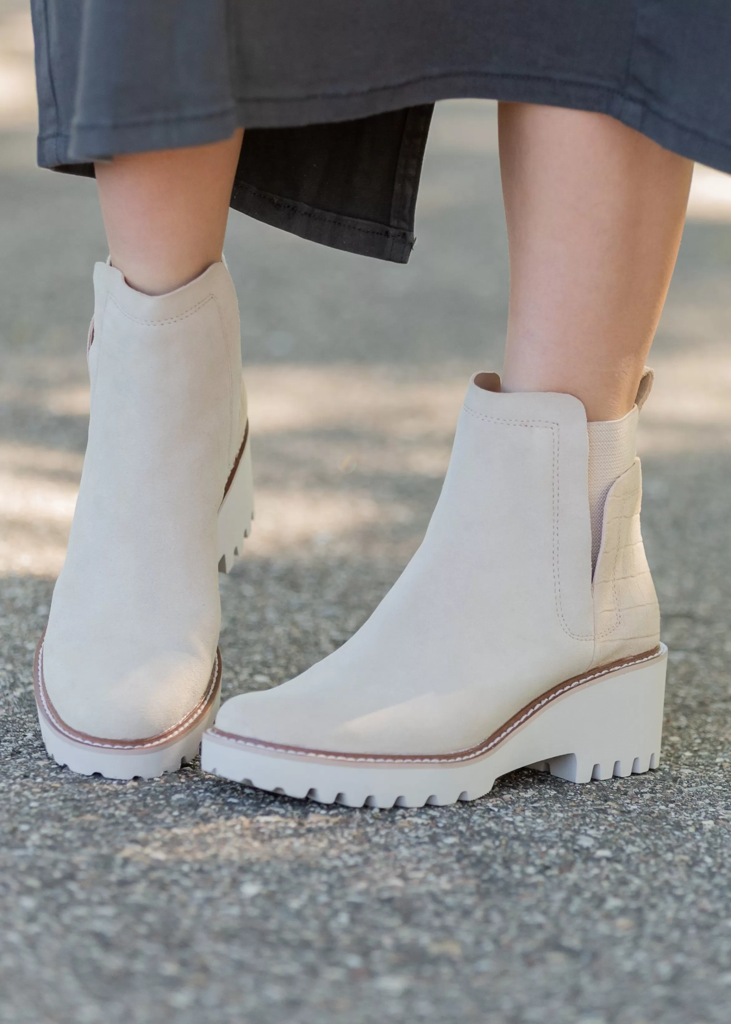 Dolce Vita Huey Slip On Booties Clearance