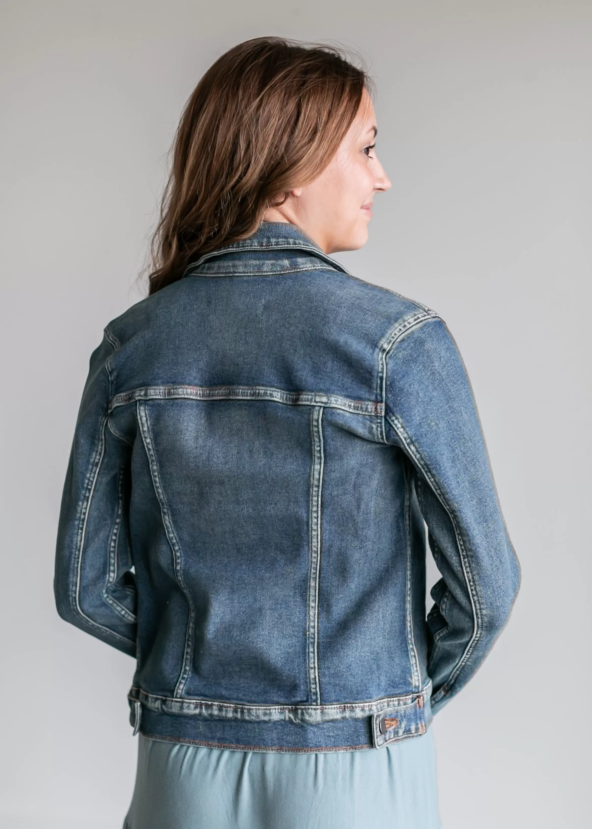 Swat Fame Jacqueline Vintage Wash Jean Jacket Online