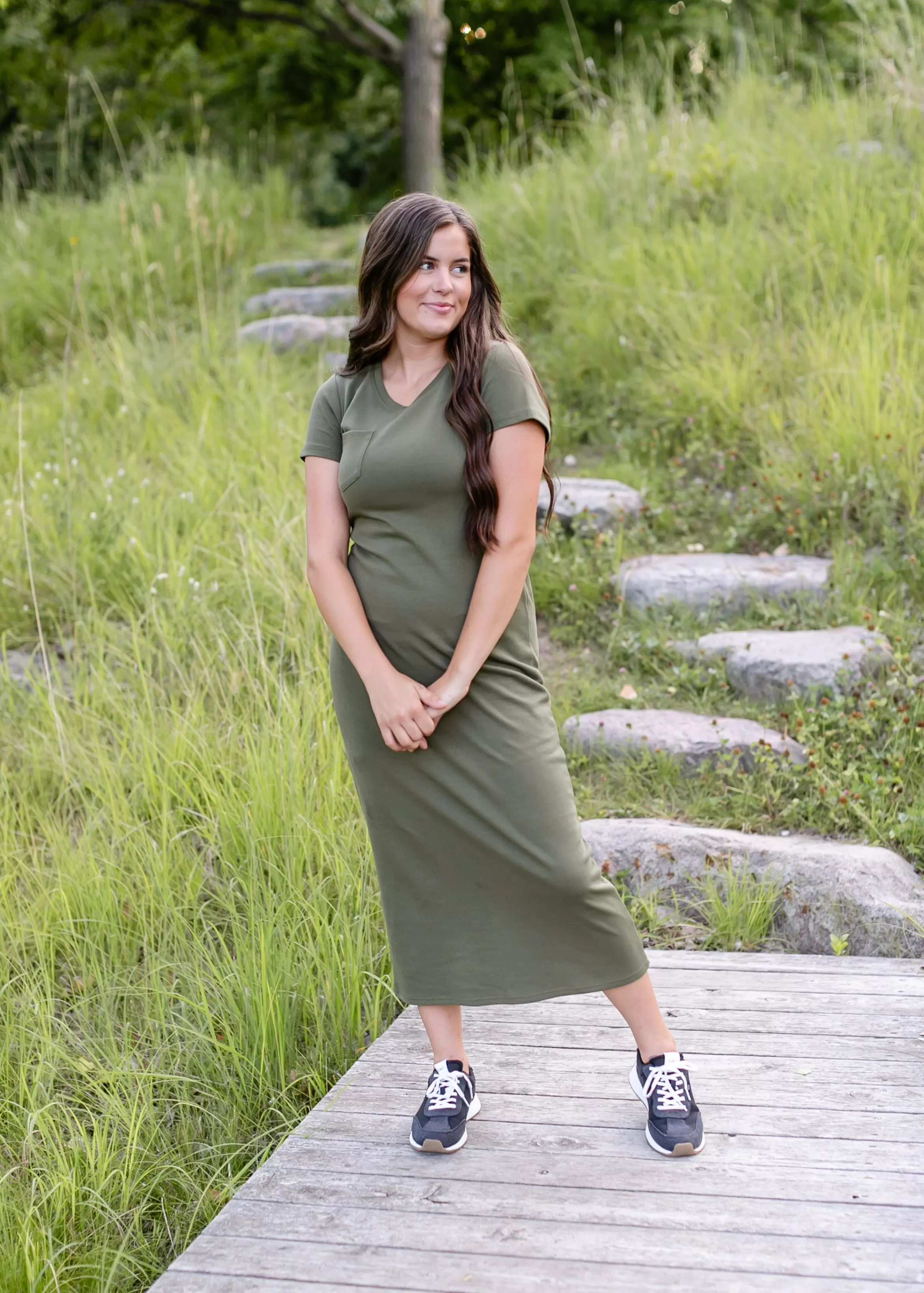 * Jane T-Shirt Maxi Dress Outlet