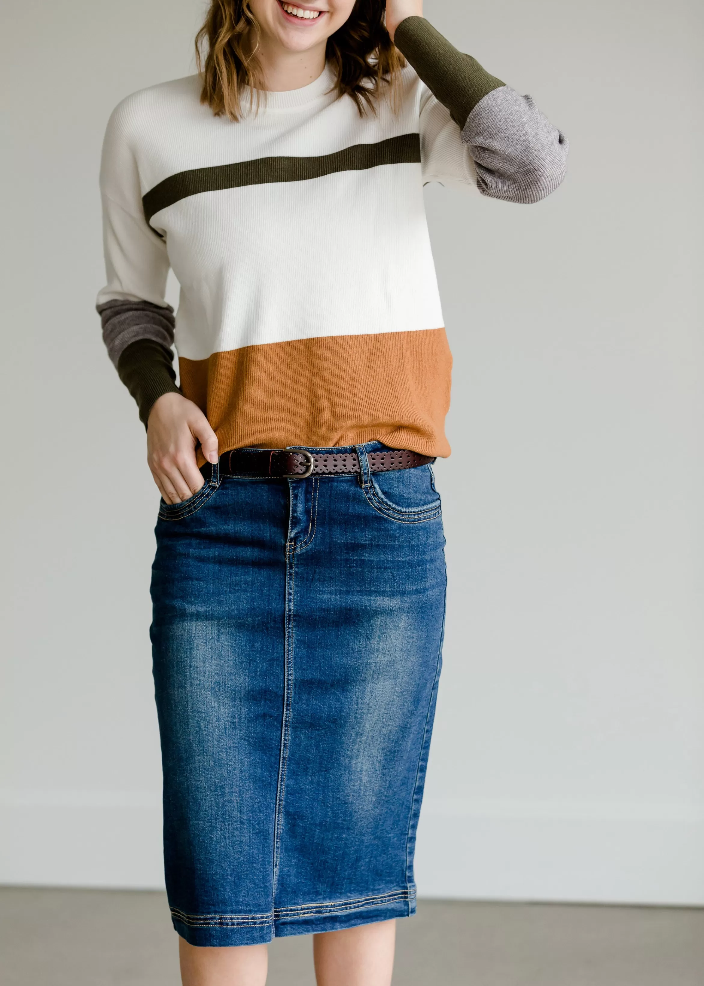 POL Clothing Inc Ornate Leather Belt Best Sale