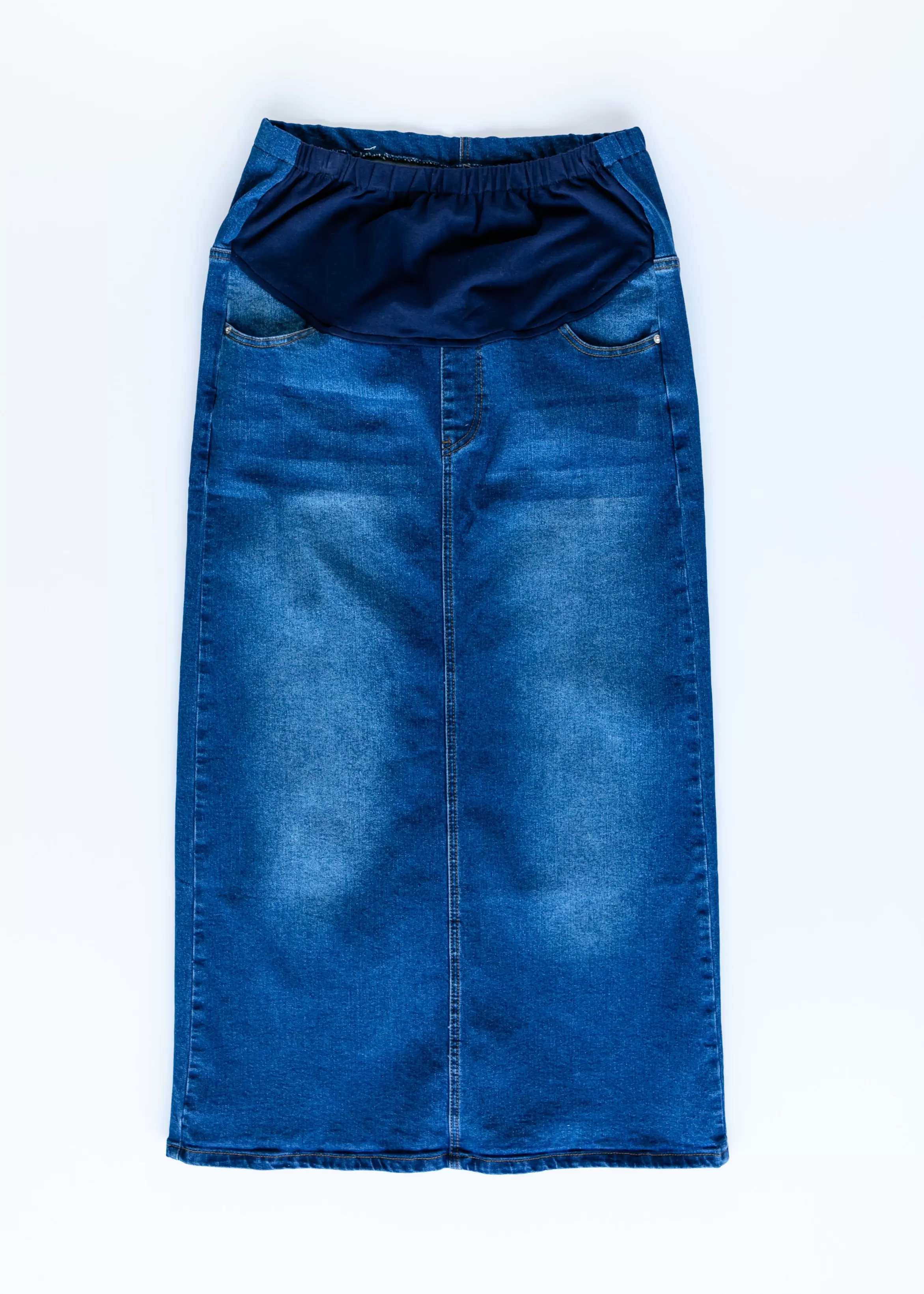 * Reece Maternity Long Denim Skirt Best