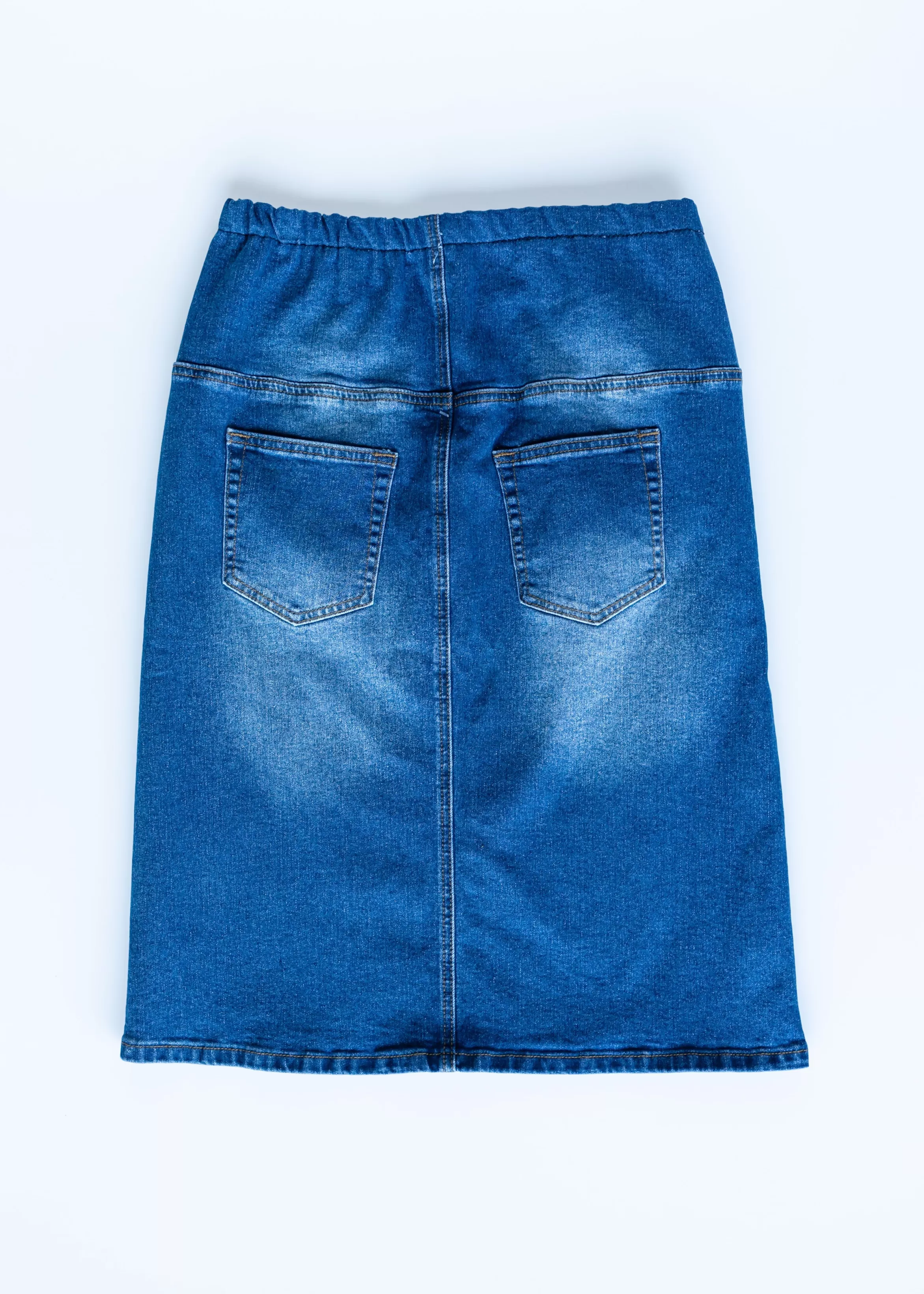 * Remi Maternity Denim Midi Skirt Hot