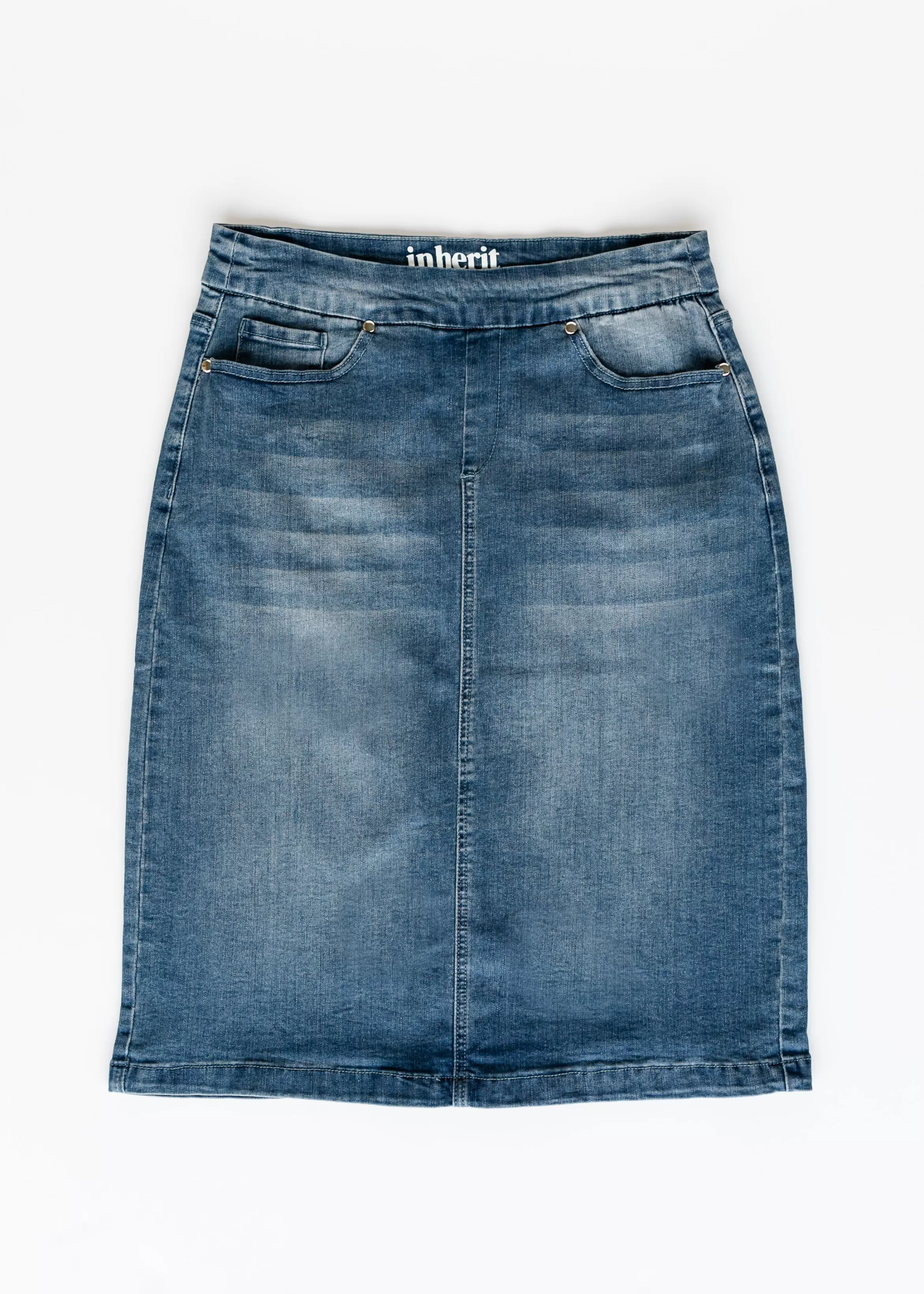* Sandra Vintage Wash Midi Skirt Online