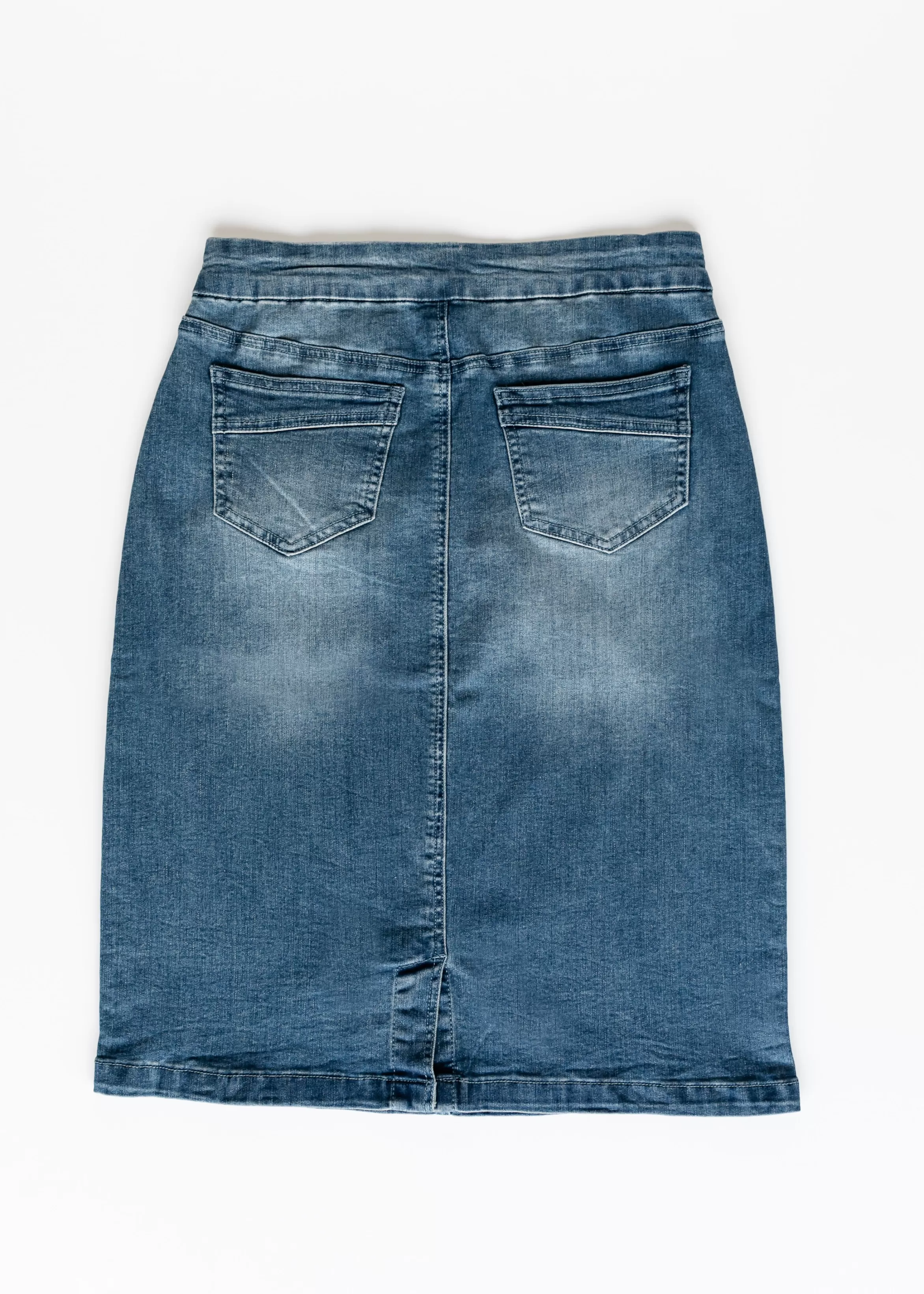 * Sandra Vintage Wash Midi Skirt Online