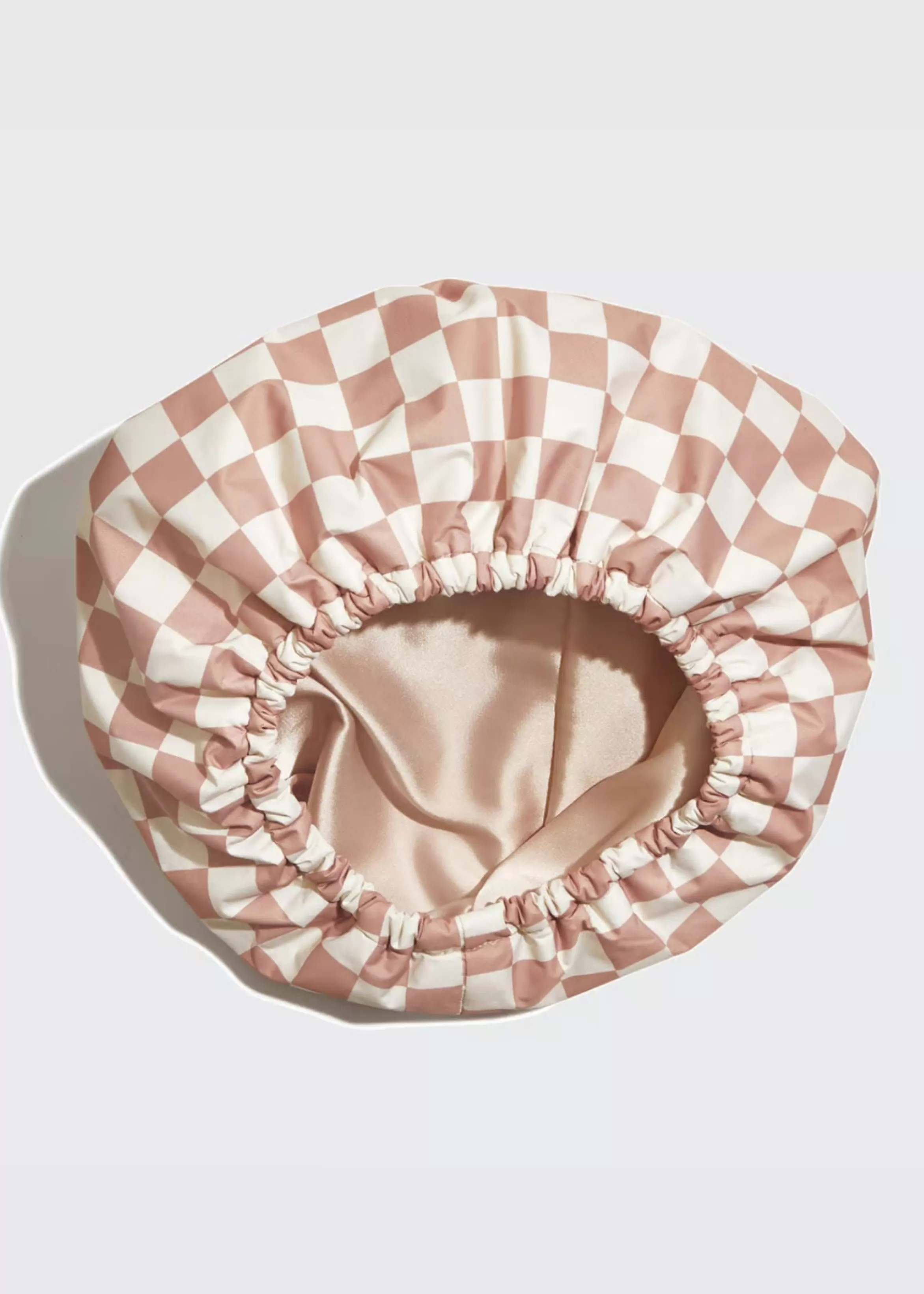Kitsch Satin Lined Flexi Shower Cap Store