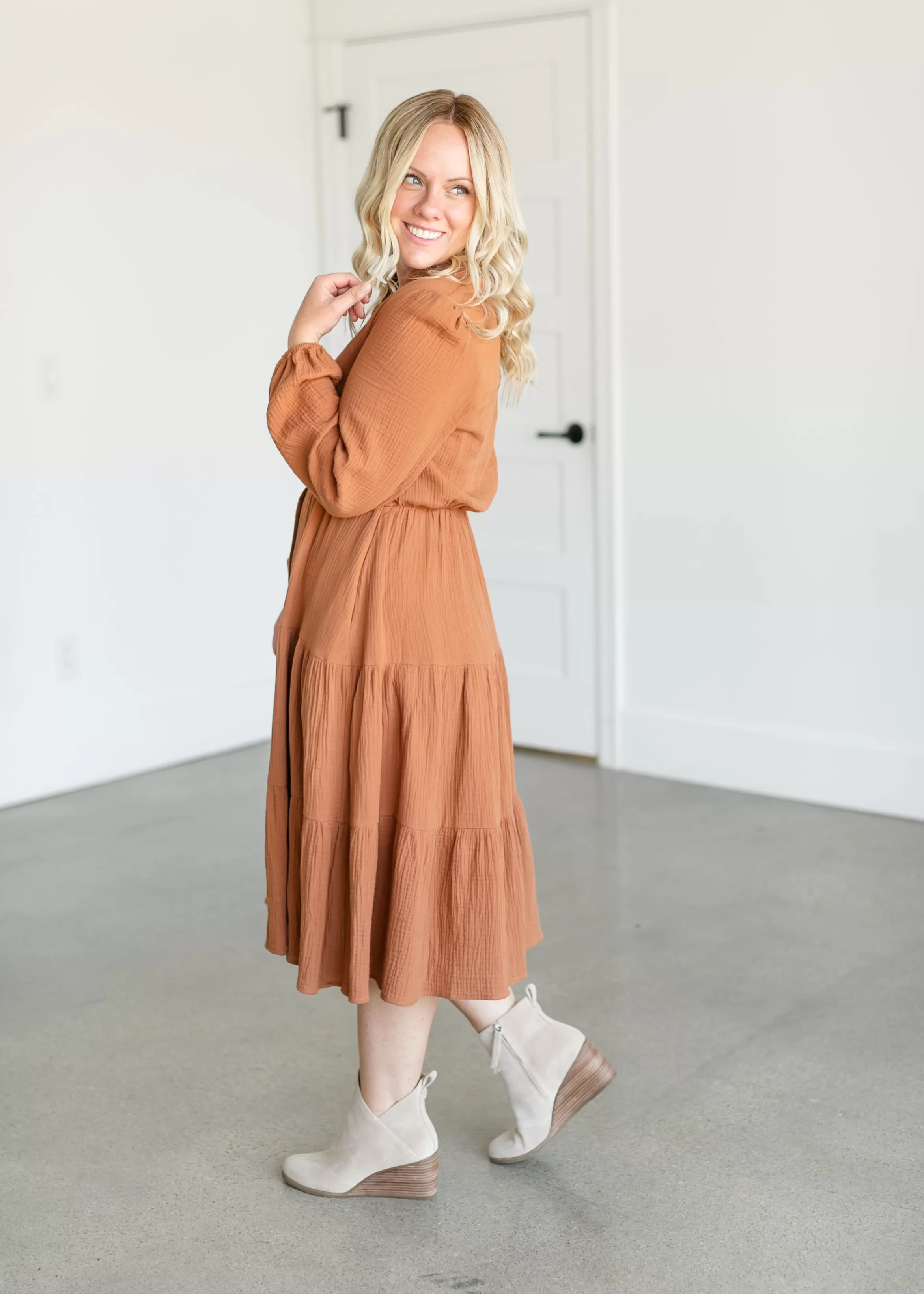 TOMS® Sutton Suede Wedge Boot Clearance