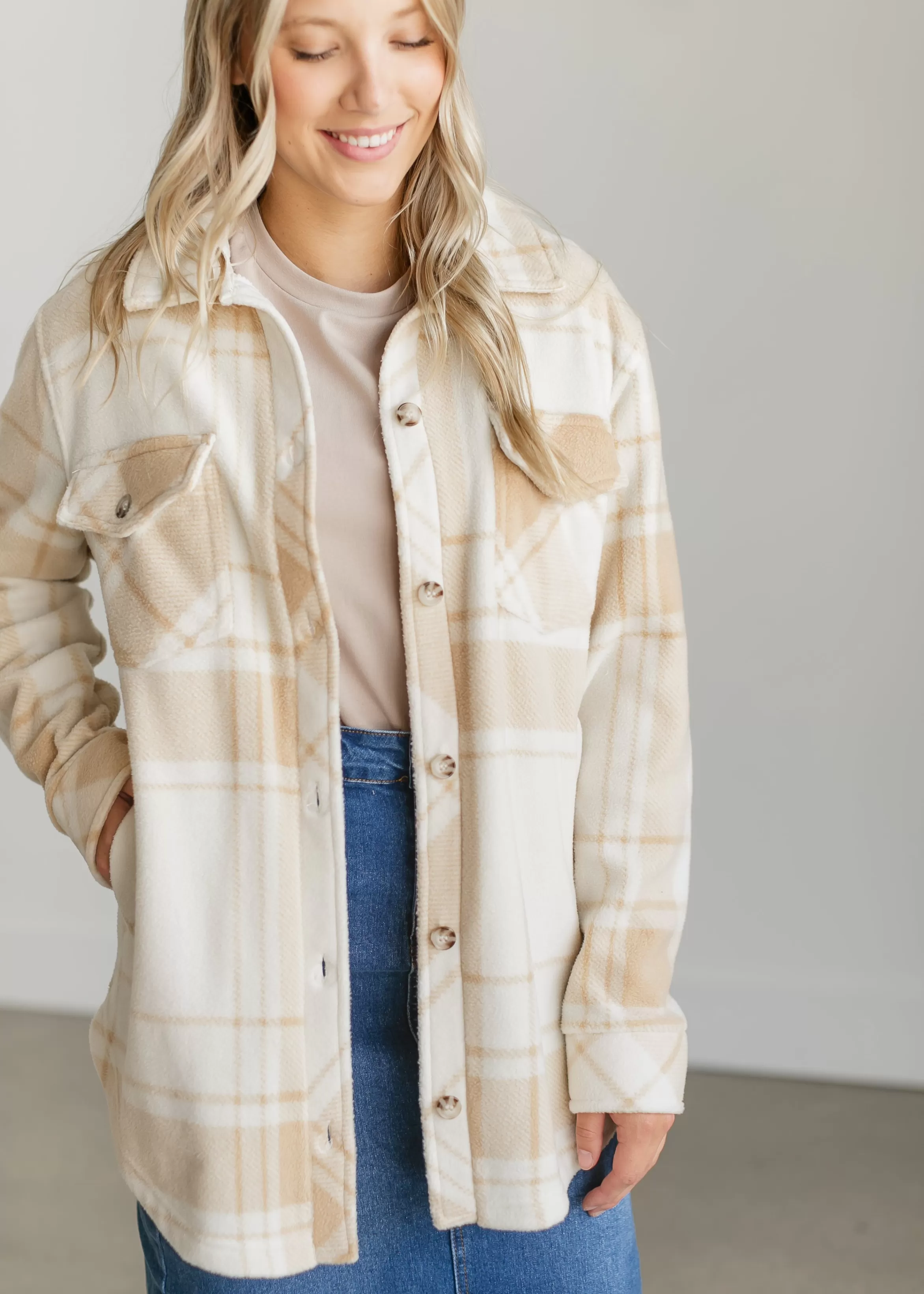 Thread & Supply Tullis Plaid Button Up Jacket Store