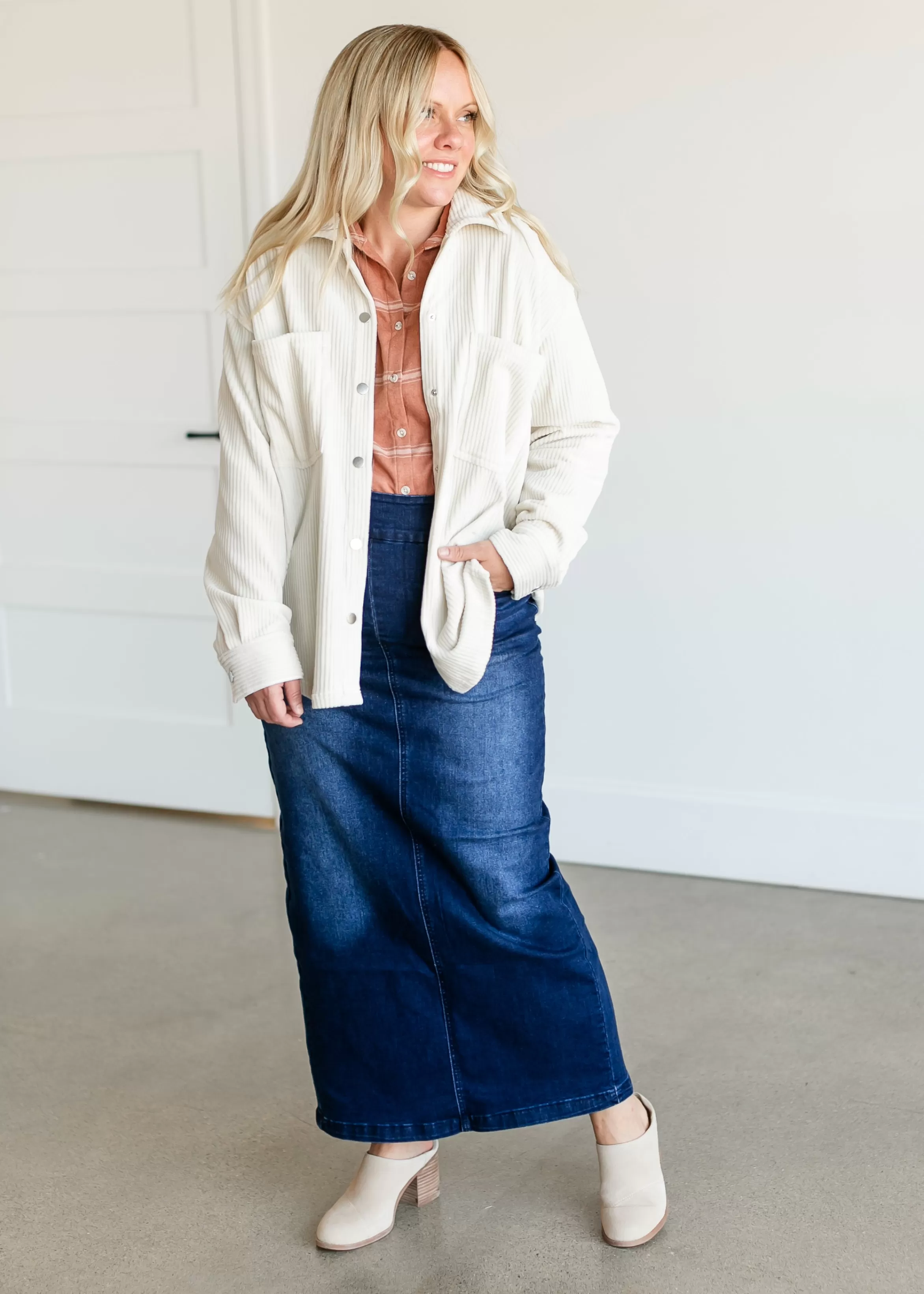 Z Supply Union Knit Cord Shacket Best Sale