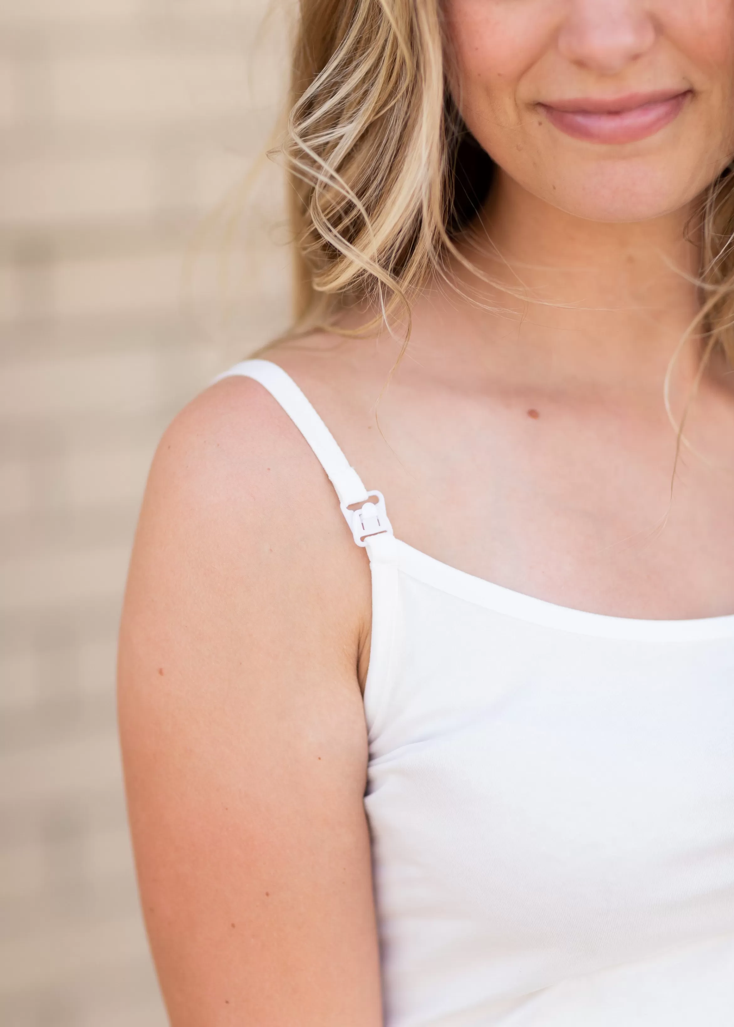 * White Nursing Tank | Inherit Clothing Company Store